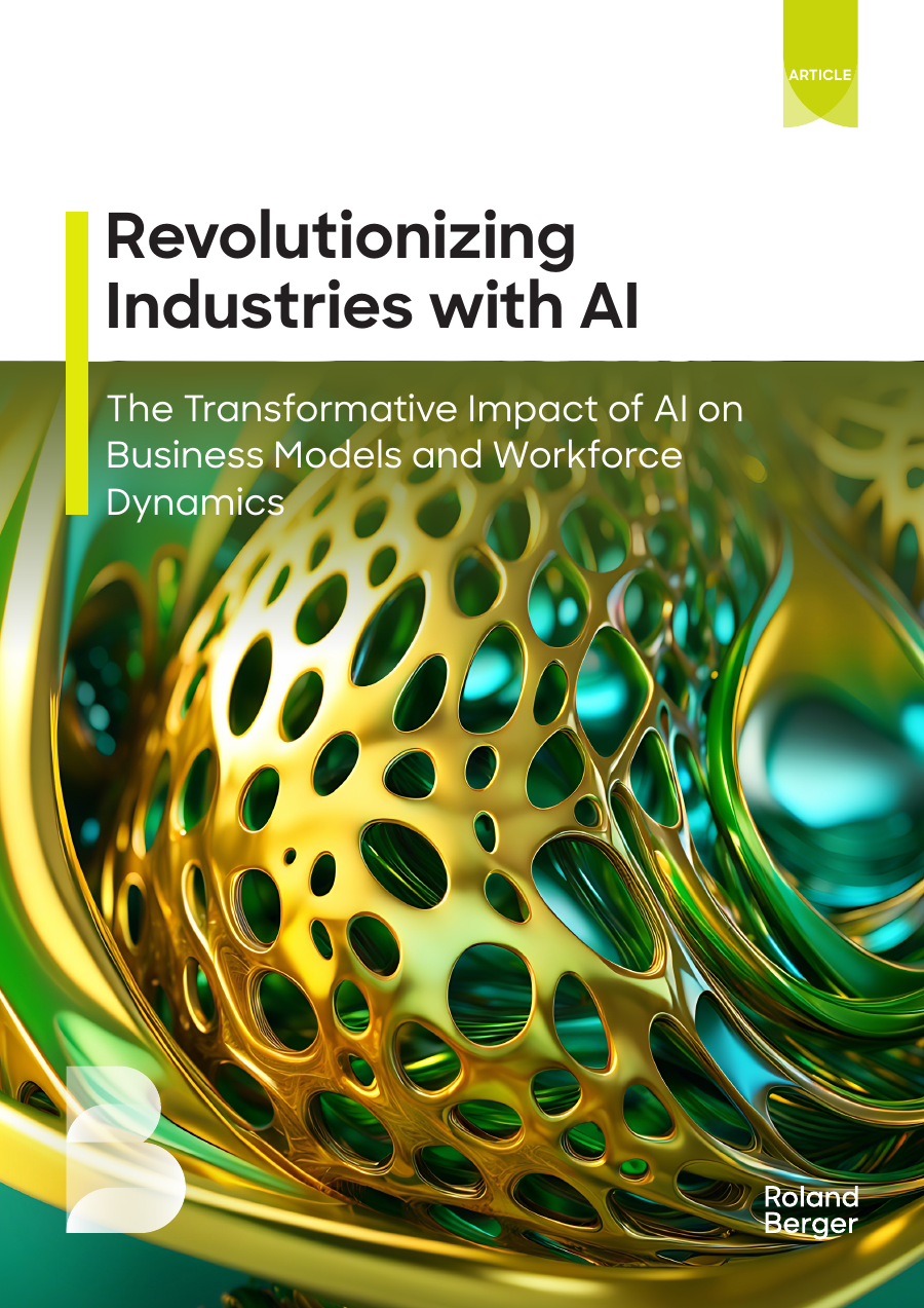 Roland Berger AI transformation report preview