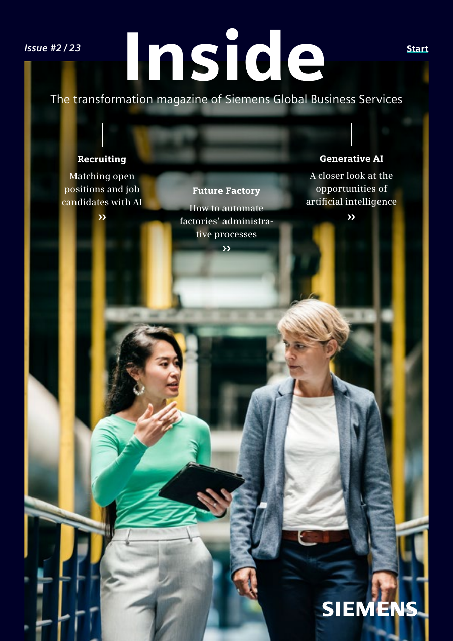 Siemens Inside Magazine Issue 2 preview